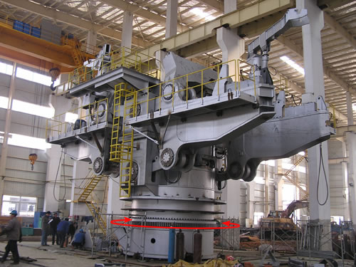 鋼包回轉(zhuǎn)臺回轉(zhuǎn)支承